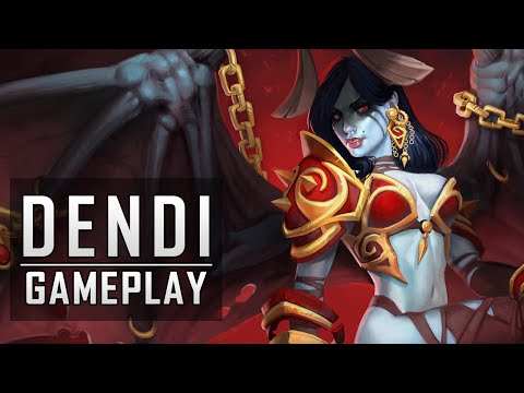 Dendi (Queen of Pain) Gameplay
