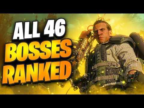 RANKING ALL 46 COD ZOMBIES Boss Fights