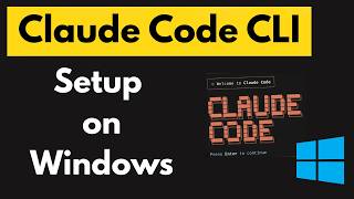 Claude Code CLI Setup on Windows (Full Beginner Guide 2026)