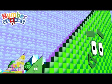 Numberblocks Step Squad NEW 1 to 406 vs 406,000,000 BIGGEST - The Amazing Step Squad Numberblocks