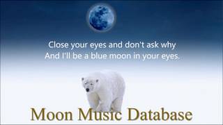 Big Star  Blue Moon Lyrics