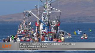 Lanzarote disfrut&oacute; este fin de semana de la procesi&oacute;n mar&iacute;tima del Carmen y la Fiesta de la Vendimia