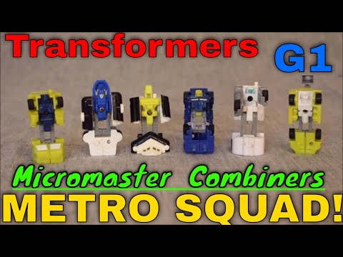 Transformers G1 Micromaster Combiner Autobot Metro Squad - GotBot True Review NUMBER 583
