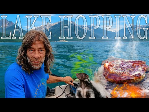 Lakeside Camping Fishing Swimming Adventure | Hot Rock Cooking | Mission to Break Bad Luck Spell