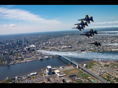 Blue Angels, Thunderbirds take flight for Operation America Strong