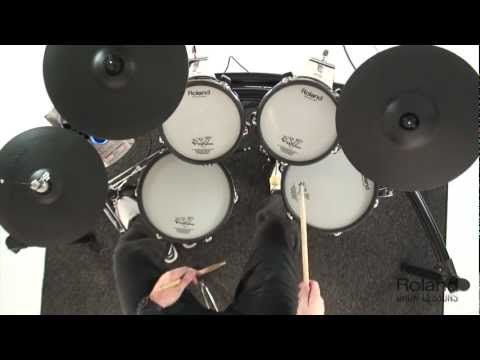 Roland Drum Lessons - Lesson 5 (The 10 minute warm up)