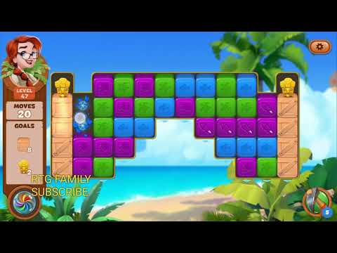 Lost island match 3 blast adventure level 47 MYSTERY ISLAND MYSTERY ISLAND HD 1080P