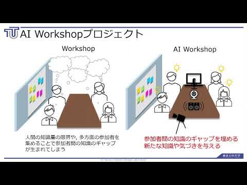「コンピュータサイエンス学部」学生研究紹介【AI Workshopプロジェクト】