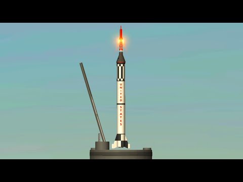 The four-inch flight in Spaceflight Simulator