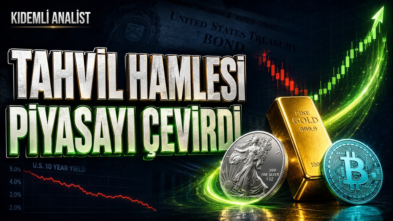 ABD Tahvile Müdahale Etti: Altın, Gümüş, Borsa ve Kriptoda Dengeler Değişti