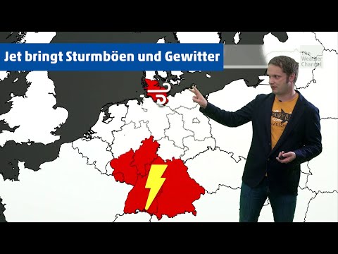 Jetstream ist zurück und beschert uns eine stürmische Woche: Wo schwere Unwetter drohen