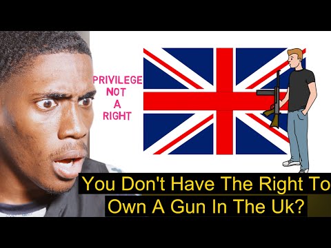 UK Gun Laws Explained For Americans || FOREIGN REACTS