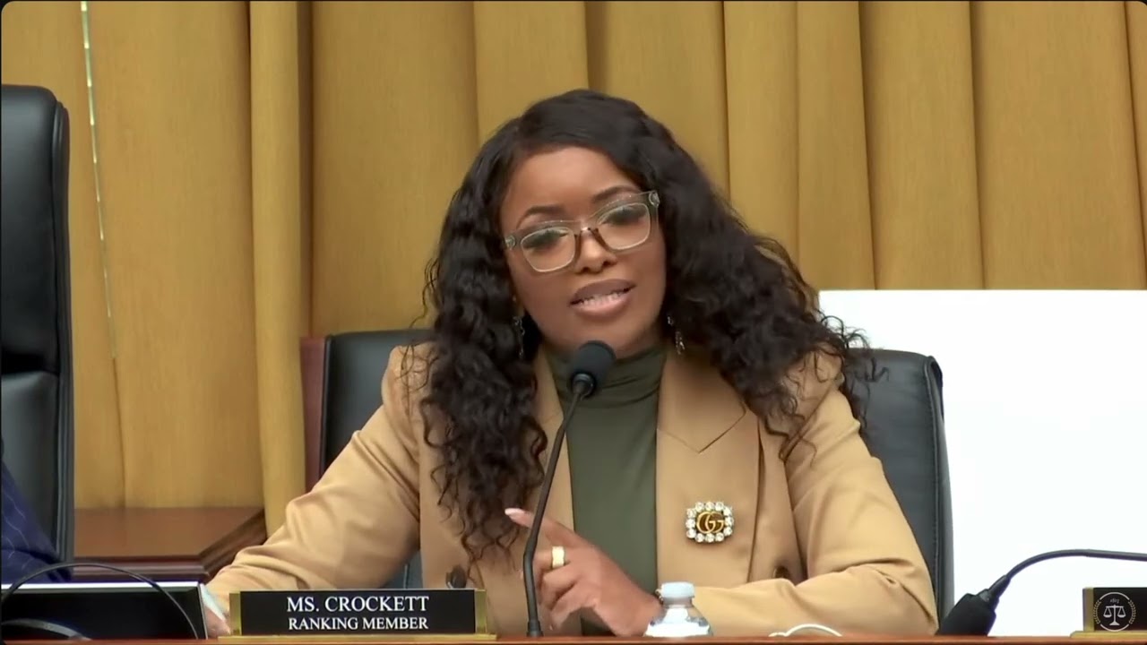Rep. Jasmine Crockett’s Opening Remarks: While ICE Runs Wild, Trump’s DOJ Targets Congress
