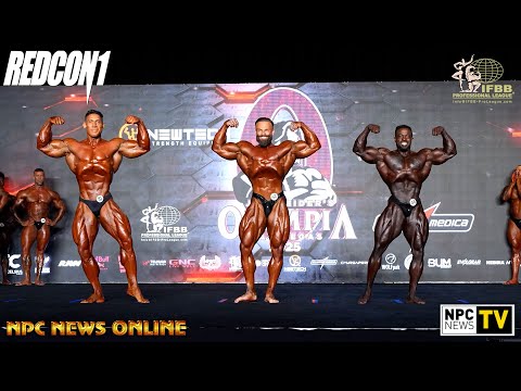 2025 IFBB Pro League Classic Physique Olympia Prejudging Comparison 4K Video