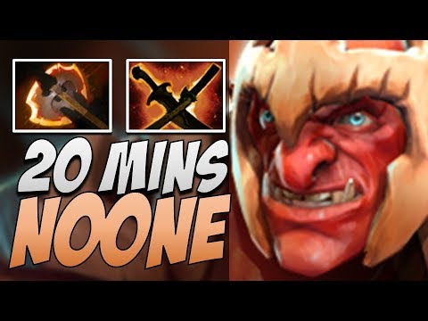 VP.Noone Troll Warlord - 20 MINS GG in 7.20 | Dota Gameplay