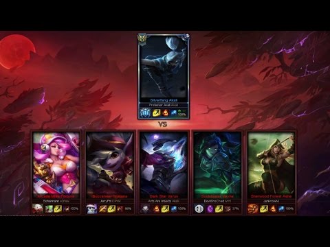 Professor Akali vs. 5 AD Carries (1v5) - League of Legends