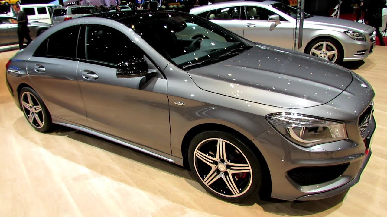 2014 Mercedes-Benz CLA-Class CLA250 Sport 4Matic-Exterior,Interior Walkaround-2014 Geneva Mo
