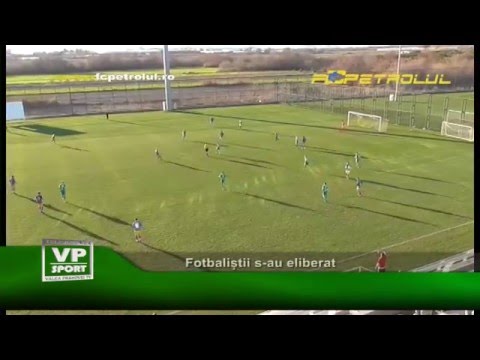 Fotbalistii s-au eliberat