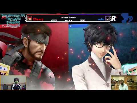 2Scary (Snake) vs. Veto (Joker, Wolf) - Losers Semis - Smashkatoon 54
