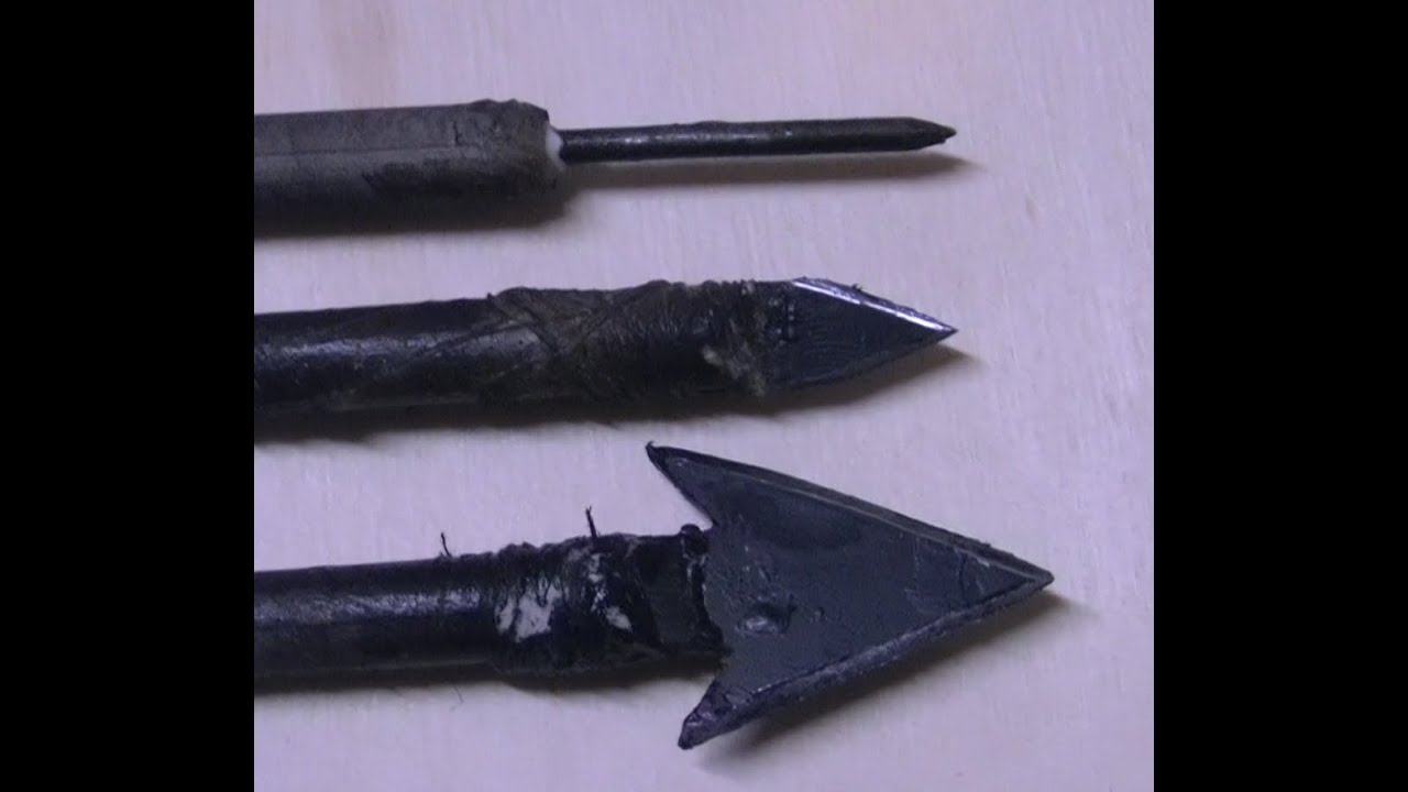 goede pijlen maken snel,goedkoop en sterk. weaponary by niels