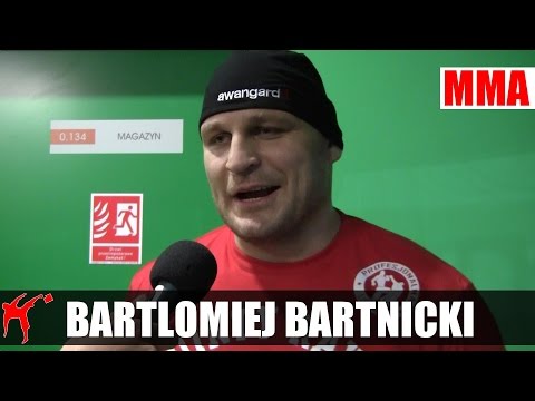 Bartłomiej Bartnicki po zwycięstwie na PLMMA 45 w Częstochowie