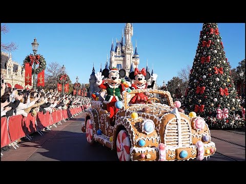 Disneyland A Christmas Fantasy Parade 2025 | FULL SHOW 4K POV (60FPS)