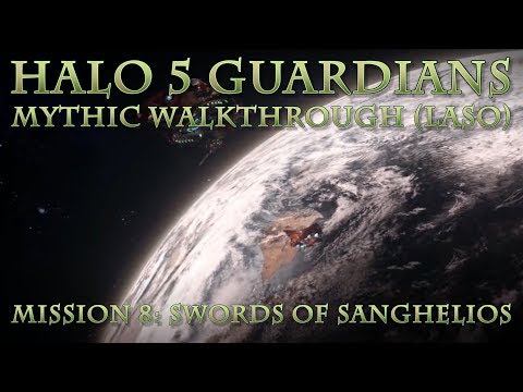 Tyrant's Halo 5 Guardians Mythic Walkthrough (LASO) - Swords of Sanghelios