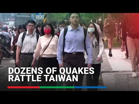 Taipei residents feel relatively safe even as dozens of quakes rattle Taiwan