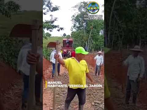 MEJORAMIENTOS VIALES EN LA VEREDA EL JARDÍN