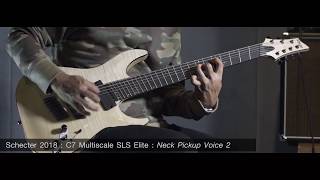 Video thumbnail for Schecter SLS Elite 2018 , C-7 Multiscale SLS Elite 2018 by intermusicthailand