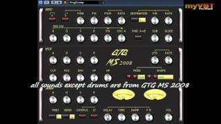 Video thumbnail for GTG MS 2008 - Free VST - myVST Demo by myVST