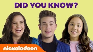 Top 5 Little Known Facts w/ Breanna Yde, Ricardo Hurtado & Lilimar! | #NickStarsIRL video