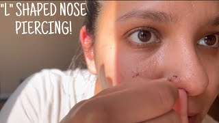 HOW TO CHANGE A “L” SHAPED NOSE STUD!