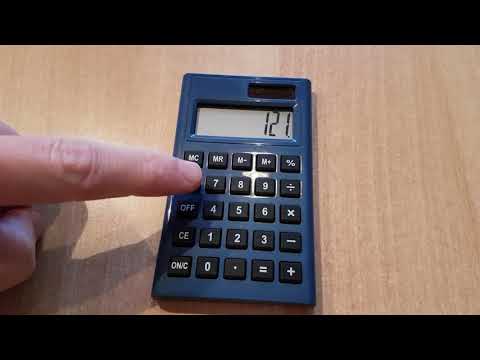 Erklärung Wurzeltaste am einfachen Taschenrechner - Wurzel ziehen