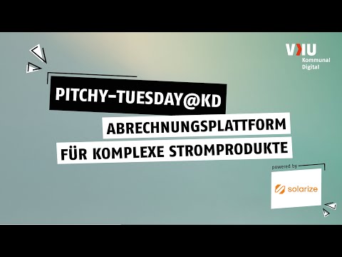 Abrechnungsplattform für komplexe Stromprodukte | Solarize Energy Solutions GmbH