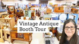 Vintage Antique Booth Tour | Booth Display After Christmas