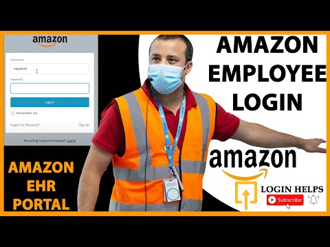 Part of a video titled How to Login Amazon Employee Account? Amazon ... - YouTube