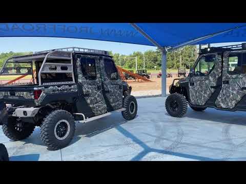 Rear Bed Winch and Bumper Winch on Ultimate Hunting Edition Polaris Ranger NorthStar