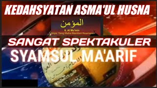 Download lagu KEDAHSYATAN dan Khasiat Asma'ul Husna Al Mukmin || Kitab Syamsul Maarif kubro mp3