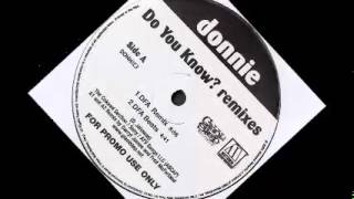 Donnie - Do You Know? (DFA remix)