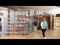 Arriving at Auckland International Airport -AKL- International Arrivals – New Zealand