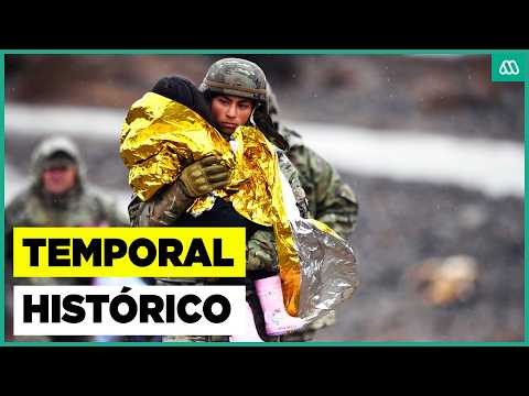 Catástrofe por temporales: El impacto del sistema frontal de Atacama a Los Ríos