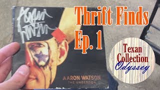 TCO Thrift Finds [Ep. 1] Signed Aaron Watson Album!