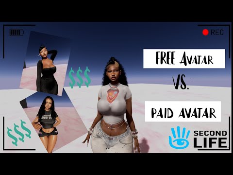 Free Avatar Vs. Paid Avatar on Second Life | Second Life