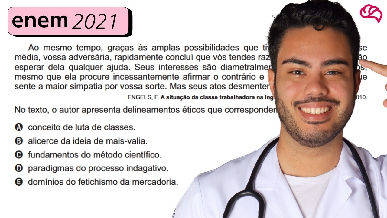 Resolução em Vídeo — Questão 65 ENEM 2021