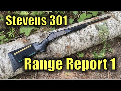 Stevens Model 301 - Range Report 1