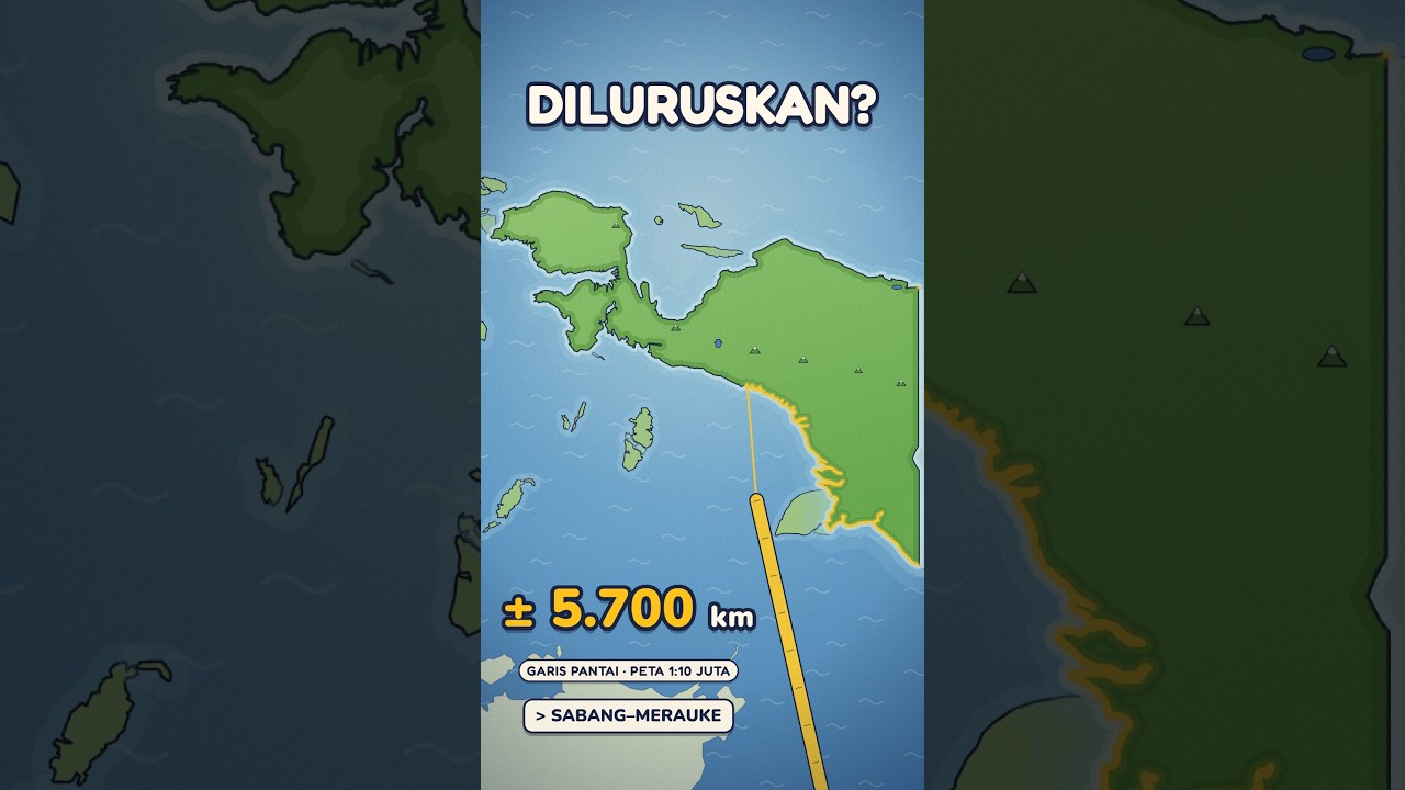 Kalau Papua Diluruskan, Panjangnya Melebihi Apa?!
