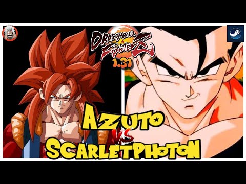 DBFZ Azuto vs Scarlet Photon - Crazy Fights! - Ver 1.31