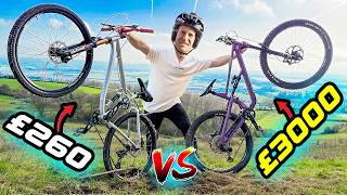 £260 ALIEXPRESS CUSTOM BIKE BUILD vs £3000 PREMIUM BIKE - Riding until I snap it!