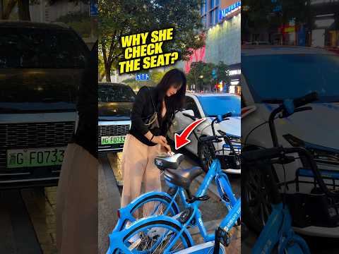 Why People in China Check Their Bike Seats